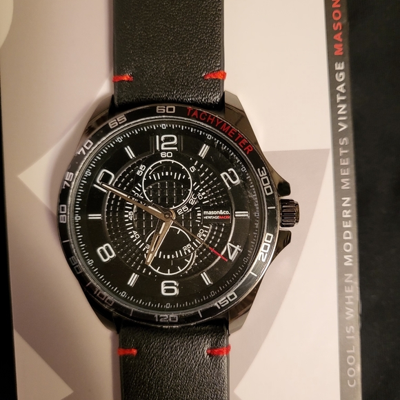Mens Watch mason&co Heritage racer Limited Edition - Picture 3 of 4
